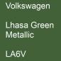 Preview: Volkswagen, Lhasa Green Metallic, LA6V.